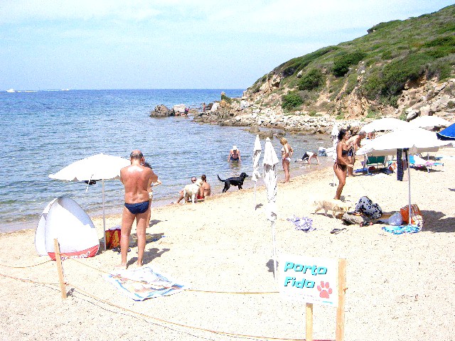 Spiaggia Porto Fido a Porto Quadro Santa Teresa Gallura spiagge dog friendly Sardegna