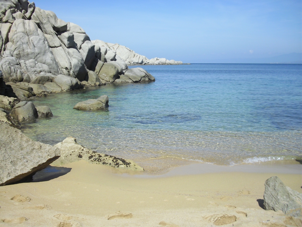 Beaches Capo Testa-Cala Spinosa-Santa Teresa Gallura-Sardinia
